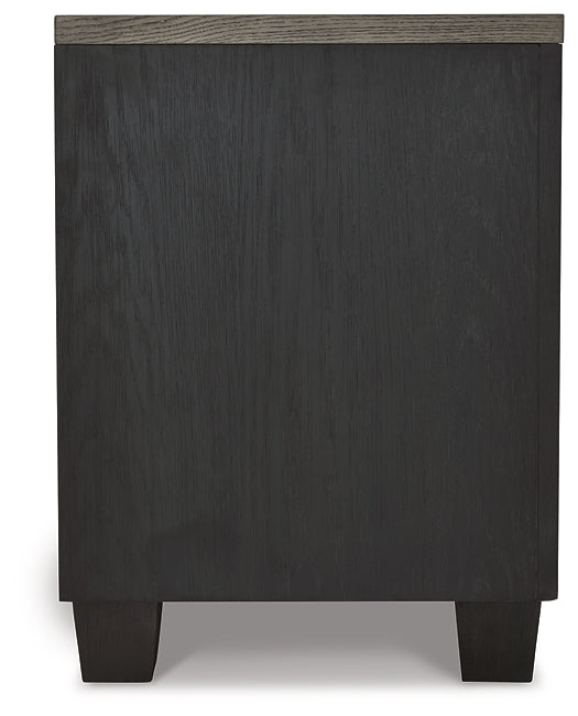 Foyland Two Drawer Night Stand Signature Design by Ashley®