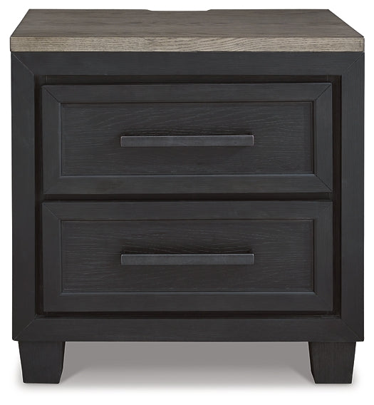 Foyland Two Drawer Night Stand Signature Design by Ashley®