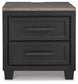Foyland Two Drawer Night Stand Signature Design by Ashley®