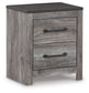 Bronyan Two Drawer Night Stand Signature Design by Ashley®