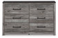 Bronyan Six Drawer Dresser Signature Design by Ashley®