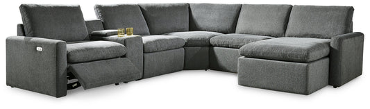 Hartsdale 6-Piece Right Arm Facing Reclining Sectional with Console and Chaise Signature Design by Ashley®
