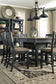 Tyler Creek Counter Height Dining Table and 4 Barstools Signature Design by Ashley®
