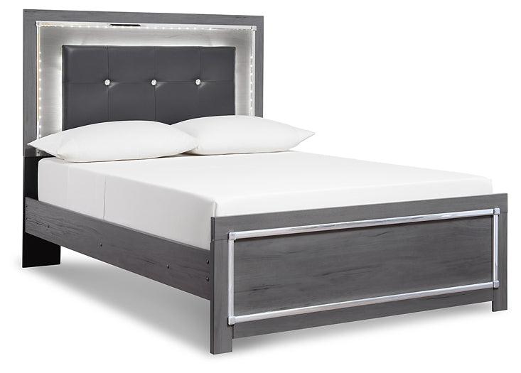Lodanna Full Panel Bed with Mirrored Dresser, Chest and Nightstand Signature Design by Ashley®