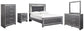 Lodanna Full Panel Bed with Mirrored Dresser, Chest and Nightstand Signature Design by Ashley®