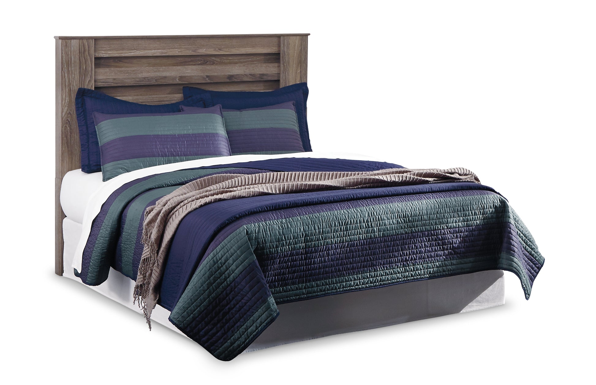 Zelen / Panel Headboard With Mirrored Dresser, Chest And Nightstand Signature Design by Ashley®