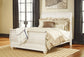 Willowton  Sleigh Bed With Mirrored Dresser Signature Design by Ashley®