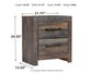 Drystan  Panel Bed With Mirrored Dresser And 2 Nightstands Signature Design by Ashley®