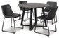 Centiar Dining Table and 4 Chairs Signature Design by Ashley®