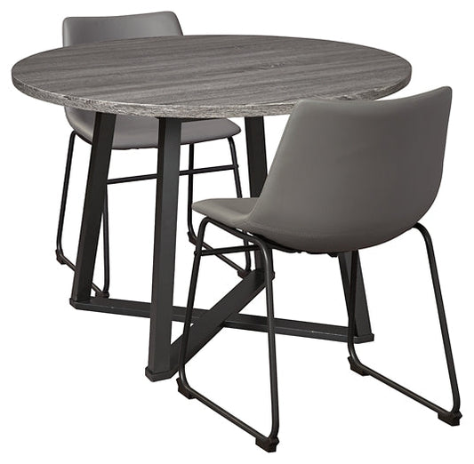 Centiar Dining Table and 2 Chairs Signature Design by Ashley®