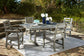 Visola Outdoor Dining Table and 4 Chairs Signature Design by Ashley®