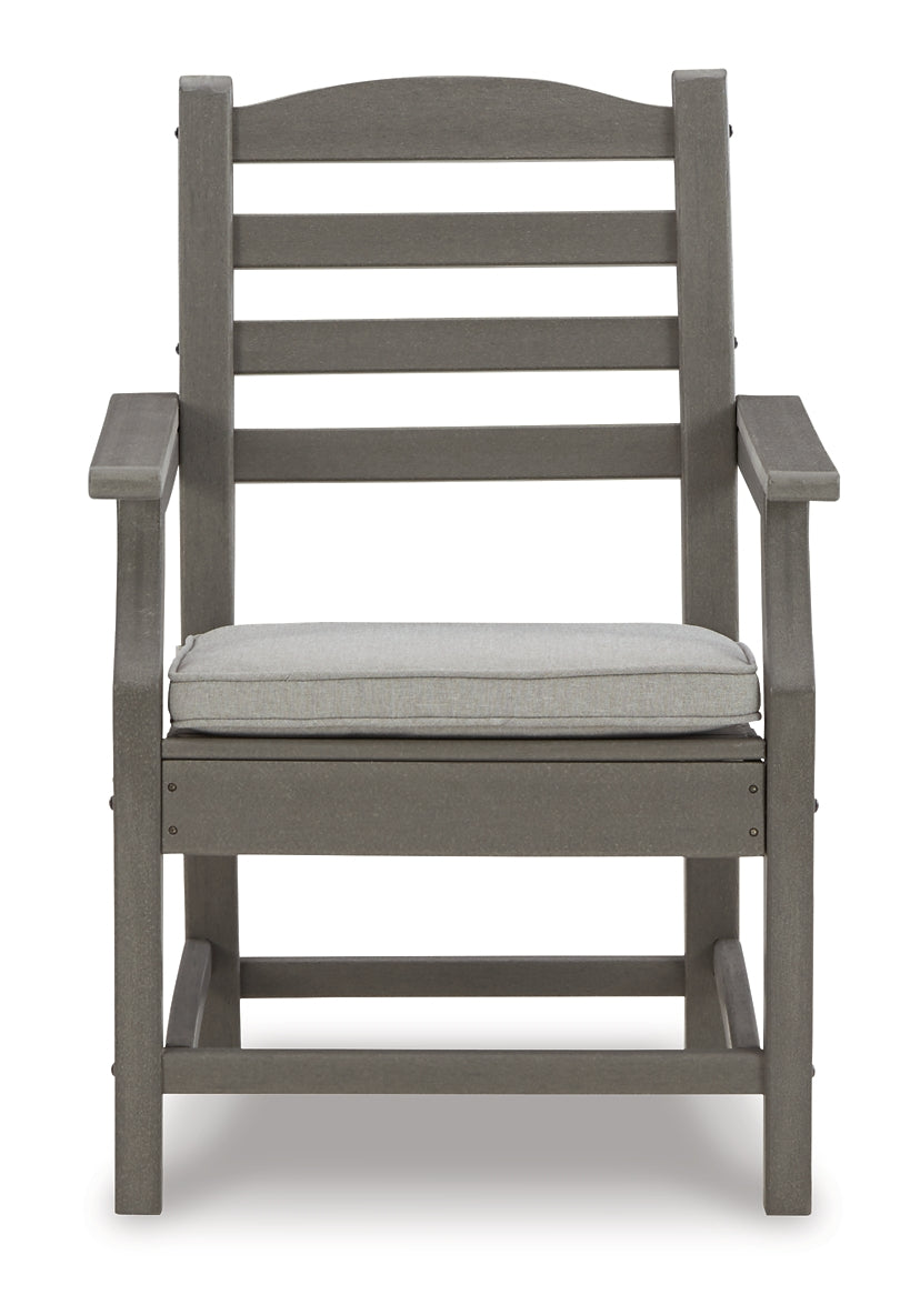Visola Outdoor Dining Table and 4 Chairs Signature Design by Ashley®