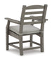 Visola Outdoor Dining Table and 4 Chairs Signature Design by Ashley®