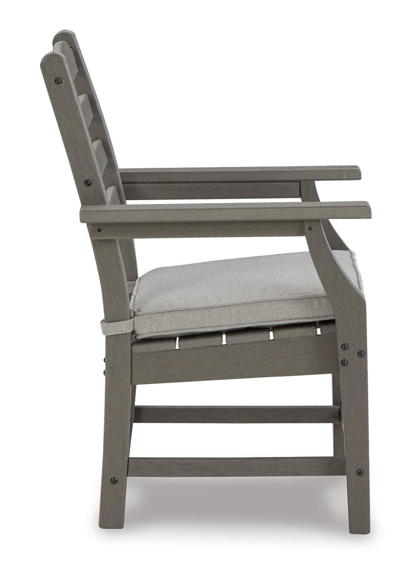 Visola Outdoor Dining Table and 4 Chairs Signature Design by Ashley®