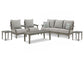 Visola Outdoor Sofa and  2 Lounge Chairs with Coffee Table and 2 End Tables Signature Design by Ashley®