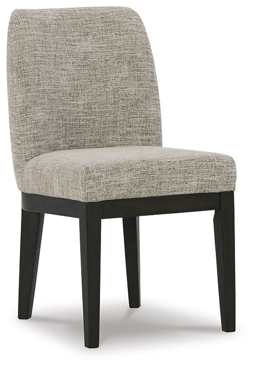 Burkhaus Dining Table and 6 Chairs Signature Design by Ashley®