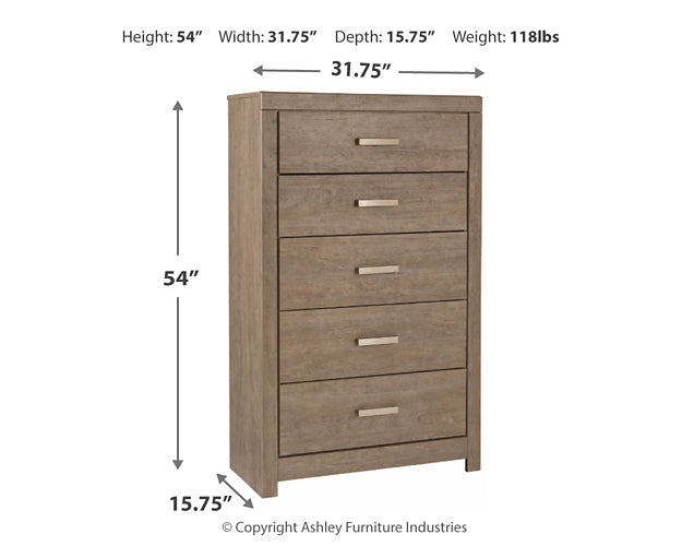 Culverbach Five Drawer Chest Signature Design by Ashley®