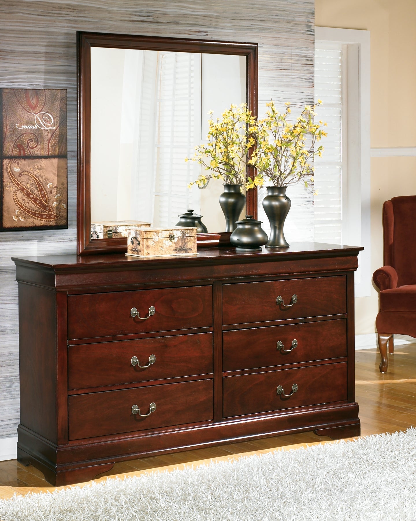Alisdair Dresser and Mirror Signature Design by Ashley®