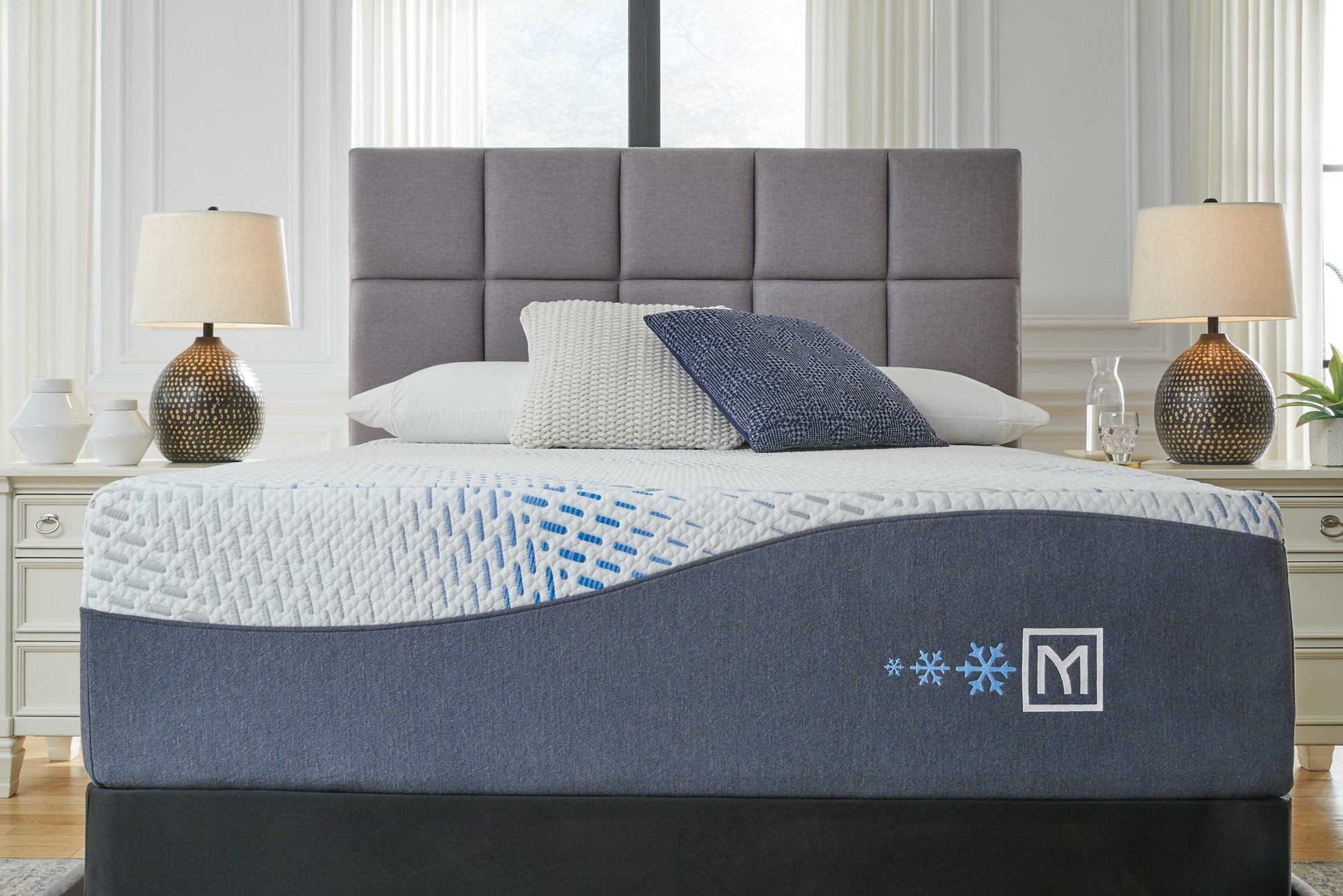 Millennium Cushion Firm Gel Memory Foam Hybrid  Mattress Sierra Sleep® by Ashley