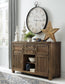 Moriville Counter Height Dining Table and 4 Barstools with Storage Signature Design by Ashley®