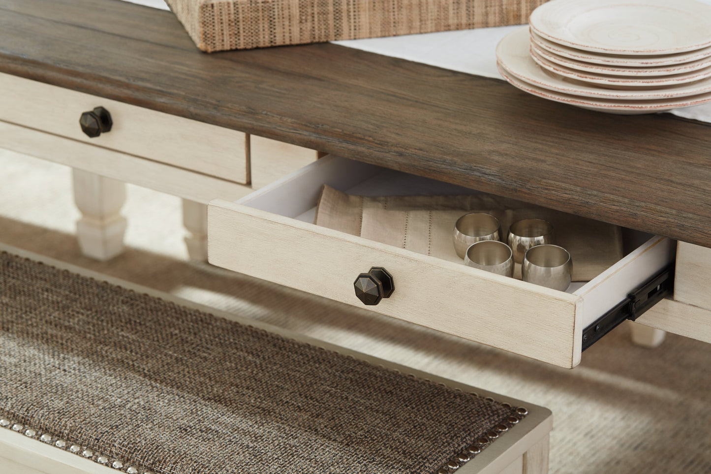 Bolanburg Dining Table and 6 Chairs Signature Design by Ashley®