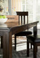 Haddigan Dining Table and 4 Chairs Signature Design by Ashley®