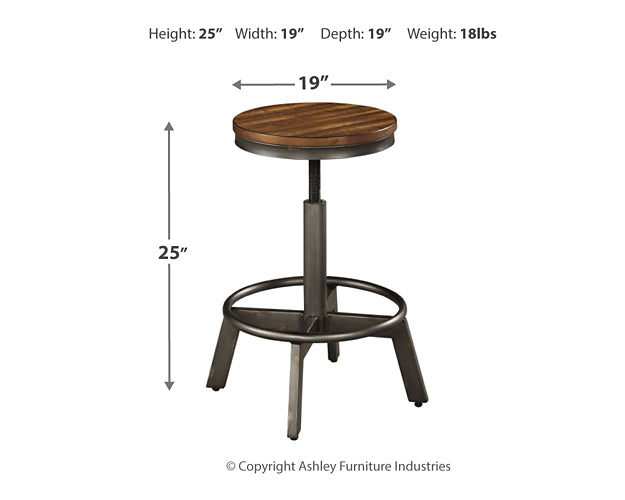 Torjin Counter Height Dining Table and 2 Barstools Signature Design by Ashley®