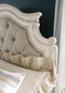 Realyn Queen Upholstered Panel Bed with Mirrored Dresser Signature Design by Ashley®