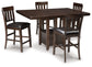 Haddigan Counter Height Dining Table and 4 Barstools Signature Design by Ashley®