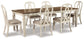 Realyn Dining Table and 6 Chairs Signature Design by Ashley®