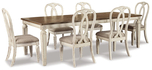 Realyn Dining Table and 6 Chairs Signature Design by Ashley®