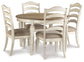 Realyn Dining Table and 4 Chairs Signature Design by Ashley®