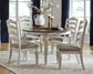 Realyn Dining Table and 4 Chairs Signature Design by Ashley®