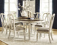 Realyn Dining Table and 6 Chairs Signature Design by Ashley®