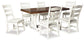 Valebeck Dining Table and 6 Chairs Signature Design by Ashley®