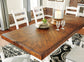 Valebeck Dining Table and 6 Chairs Signature Design by Ashley®