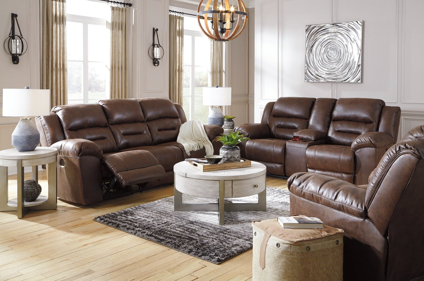 Stoneland Sofa, Loveseat and Recliner Signature Design by Ashley®