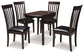 Hammis Dining Table and 4 Chairs Signature Design by Ashley®