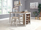 Skempton Counter Height Dining Table and 2 Barstools Signature Design by Ashley®