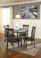 Hammis Dining Table and 4 Chairs Signature Design by Ashley®