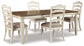 Realyn Dining Table and 4 Chairs Signature Design by Ashley®