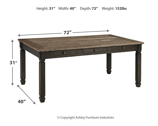 Tyler Creek Dining Table and 6 Chairs Signature Design by Ashley®