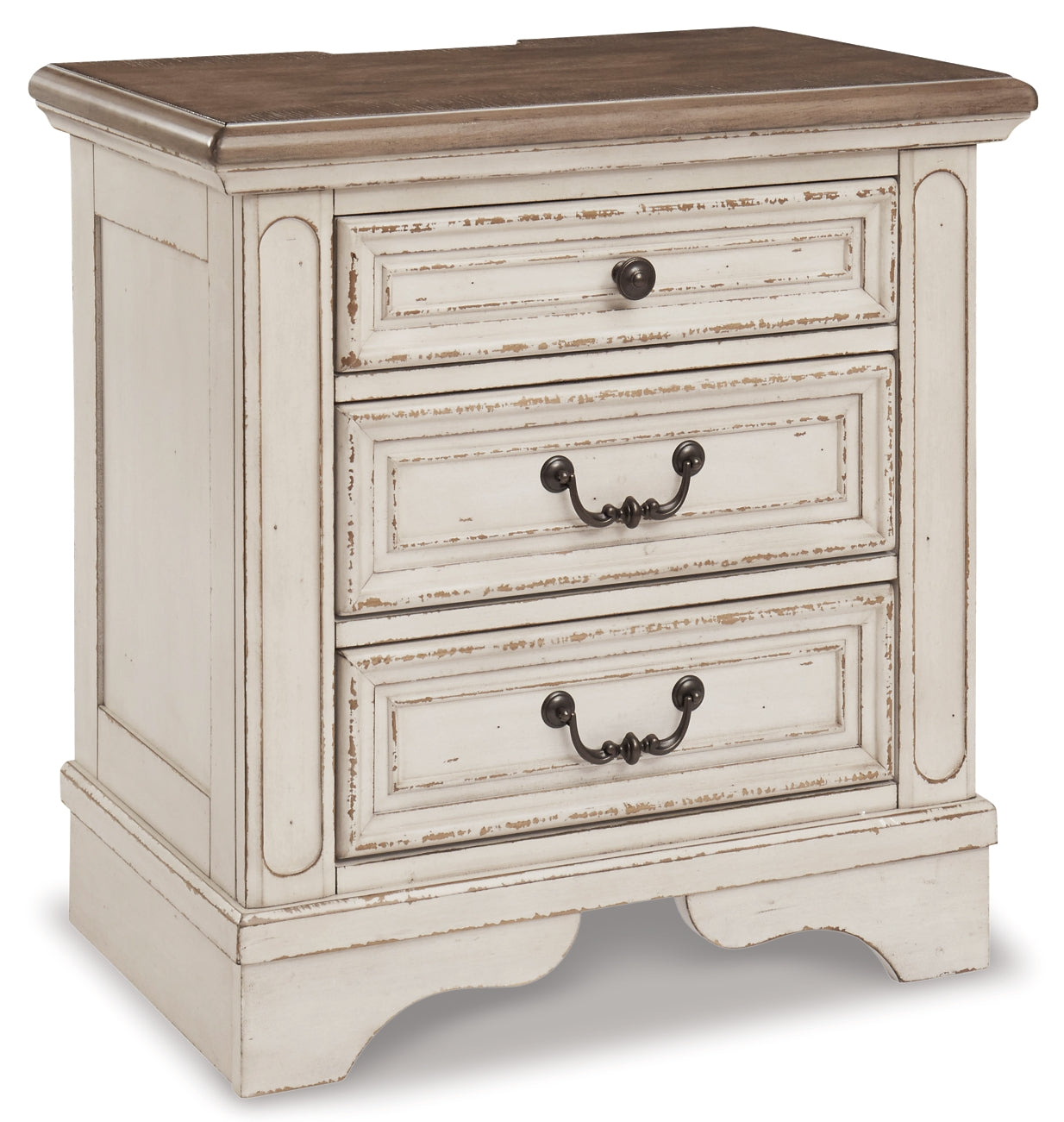 Realyn  Upholstered Panel Bed With Mirrored Dresser, Chest And Nightstand Signature Design by Ashley®