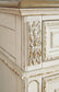 Realyn  Upholstered Panel Bed With Mirrored Dresser, Chest And Nightstand Signature Design by Ashley®