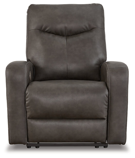 Ryversans PWR Recliner/ADJ Headrest Signature Design by Ashley®