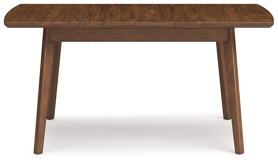 Lyncott RECT DRM Butterfly EXT Table Signature Design by Ashley®