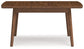 Lyncott RECT DRM Butterfly EXT Table Signature Design by Ashley®
