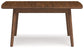 Lyncott RECT DRM Butterfly EXT Table Signature Design by Ashley®