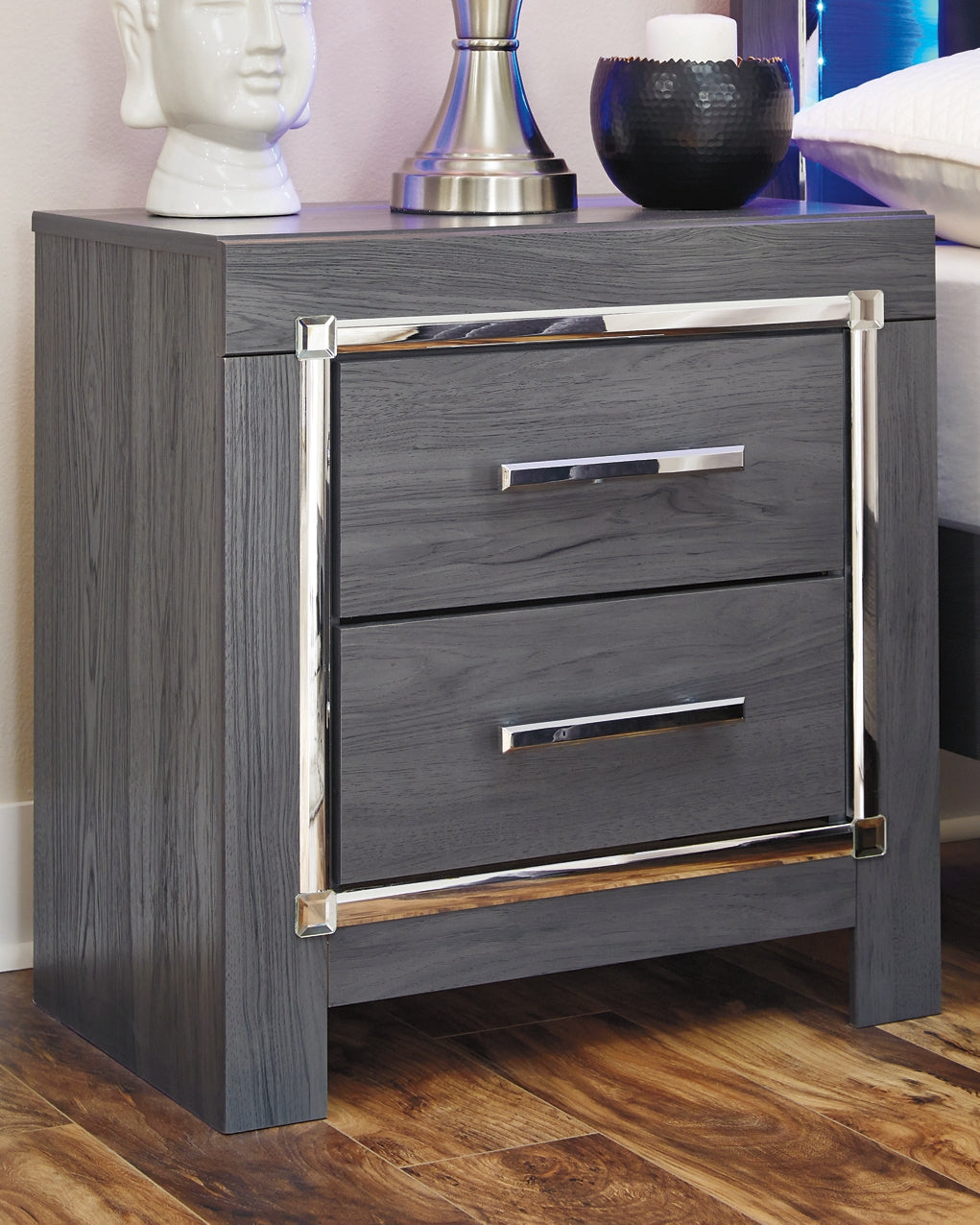 Lodanna Two Drawer Night Stand Signature Design by Ashley®