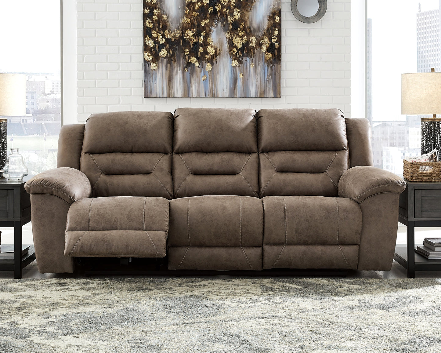Stoneland Sofa, Loveseat and Recliner Signature Design by Ashley®